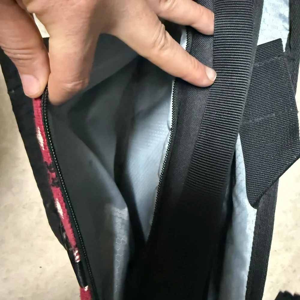 Stylish Red and Black Men's Laptop Bag